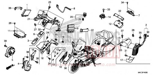 UNITE DE COMMANDE GL1800J de 2018